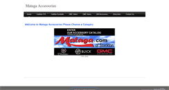 Desktop Screenshot of matagaaccessories.com